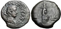 Ancient Coins - EGYPT, Alexandria. Vitellius. AD 69. , best known from this very rare issue.