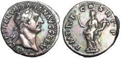 Ancient Coins - Trajan. AD 98-117. AR Denarius .