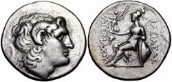 Ancient Coins - Kings of Thrace, Lysimachos circa 299-296 BC,  Exceedingly Rare