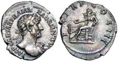 Ancient Coins - HADRIAN. 117-138 AD. EX ROBERT O. EBERT COLLECTION.