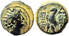 Ancient Coins - Seleukid Kingdom. Antiochos VIII Epiphanes. AE 20. 120/9 BC.