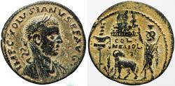Ancient Coins - JUDAEA, Neapolis. Volusian. AD 251-253. absent from most collections.