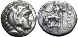 Ancient Coins - Kingdom of Macedon, Alexander III 'the Great' AR Drachm. 336-323 BC.