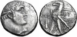 Ancient Coins - PHOENICIA, Tyre. 126/5 BC-AD 65/6. AR Shekel. Juda's thirty pecies of silver.
