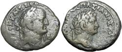 Ancient Coins - EGYPT, Alexandria. Vespasian, with Titus as Caesar. AD 69-79.