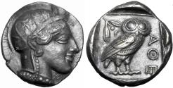 Ancient Coins - ATTICA, Athens. After 449 BC. 