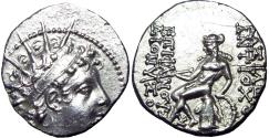 Ancient Coins - SELEUKID KINGS OF SYRIA. Antiochos VI Dionysos, 144-142 BC.