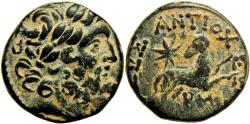 Ancient Coins - The Star of Bethlehem Coin Bronze; SYRIA, Seleucis and Pieria. Antioch. Augustus. 27 BC-AD 14.