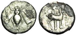 Ancient Coins - Phoenicia, Arados, AR Fourrée Drachm , circa 172/1-111/0 BC.