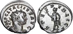Ancient Coins - Tacitus. AD 275-276. Antoninianus. Lugdunum (Lyon) mint, 3rd officina.