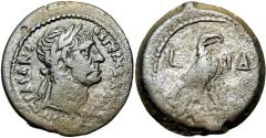 Ancient Coins - EGYPT, Alexandria. Trajan. AD 98-117. Very Rare.