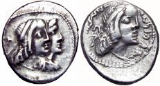 Ancient Coins - NABATAEA. Obodas III. 30-9 BC. AR Drachm.