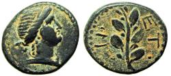 Ancient Coins - SYRIA, Seleucis and Pieria. Antioch. Pseudo-autonomous issue. temp. Nero, AD 54-68. Æ