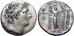Ancient Coins - SELEUKID KINGS of SYRIA. Antiochos VIII Epiphanes (Grypos). 121/0-97/6 BC. Ake-Ptolemaïs mint.