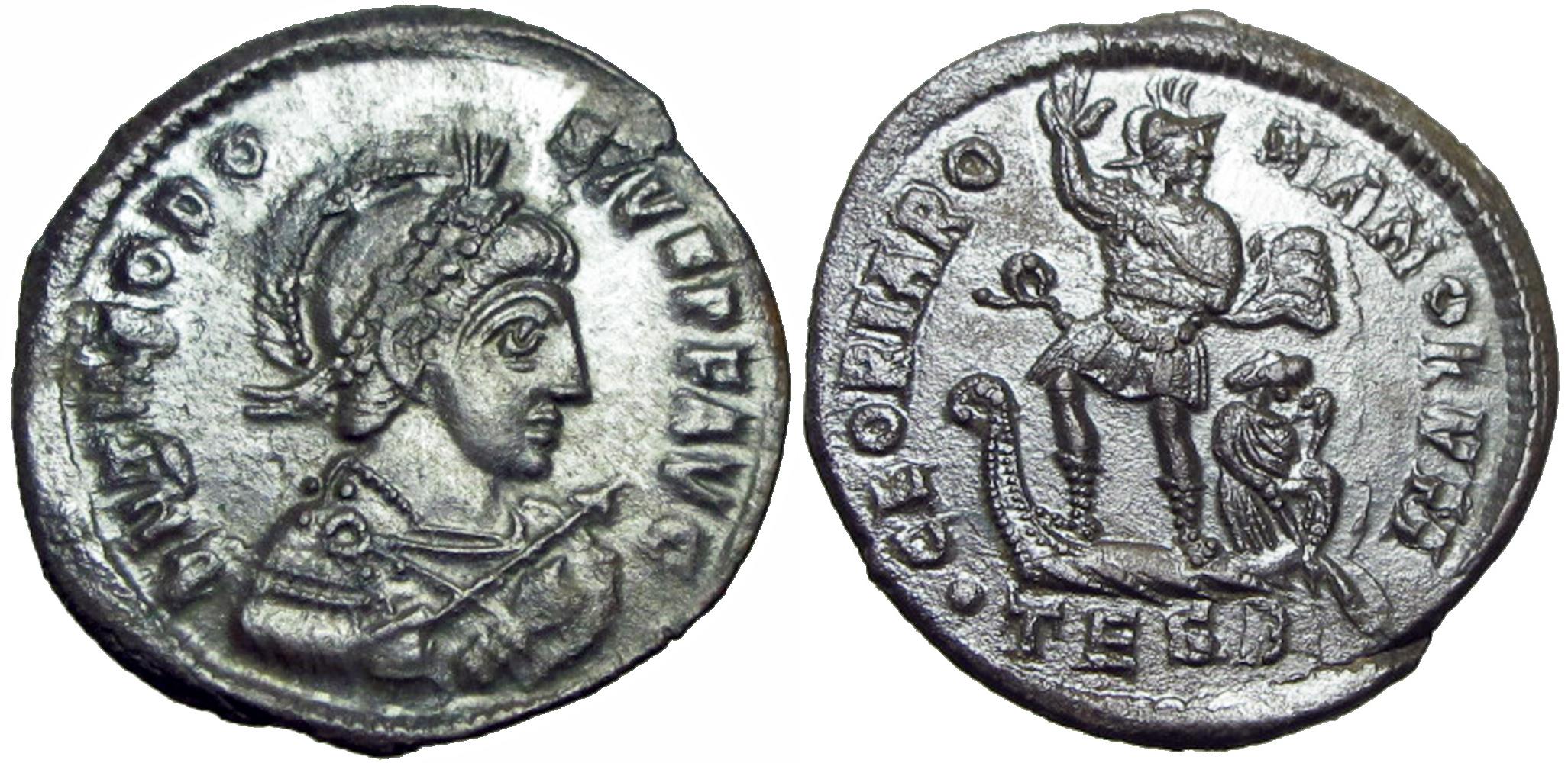 Theodosius I. AD 379-395. | Roman Imperial Coins