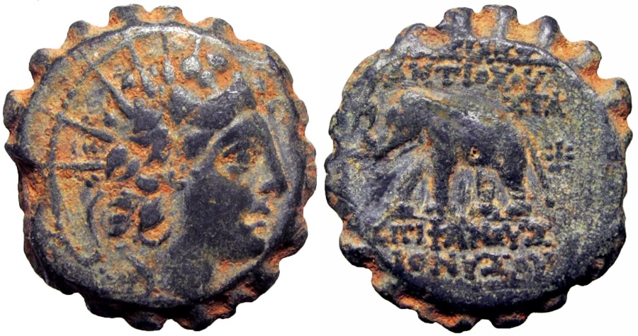 Ancient Coins - SELEUKID KINGS of SYRIA. Antiochos VI Dionysos. 145-142 BC. 