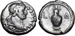 Ancient Coins - EGYPT, Alexandria. Hadrian. AD 117-138. BI Tetradrachm