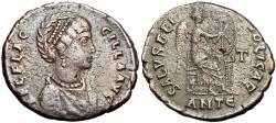 Ancient Coins - Aelia Flaccilla. Augusta, A.D. 379-386/8.