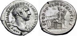Ancient Coins - Trajan (AD 98-117). AR denarius .