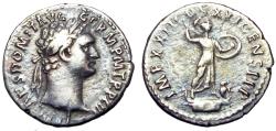 Ancient Coins - Domitian. AD 81-96. AR