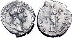 Ancient Coins - Hadrian, 117-138. Denarius 119-122, AR.