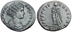 Ancient Coins - Fausta. Augusta, AD 324-326. Æ Follis .