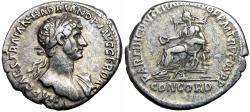 Ancient Coins - Hadrian. AD 117-138. AR Denarius.
