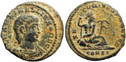 Ancient Coins - Hanniballianus. Rex Regum, AD 335-337. Æ Half Follis.