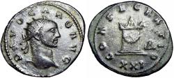 Ancient Coins - Divus Carus. Died AD 283. Antoninianus .