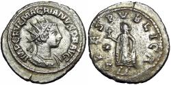 Ancient Coins - MACRIANUS. 260-261 AD. Antoninianus .