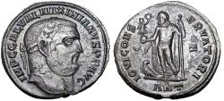 Ancient Coins - Galerius BI Nummus. Antioch, AD 310-311.