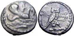 Ancient Coins - PHOENICIA. Tyre. 'Uzzimilk, circa 347-332 BC. Stater.