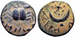 Ancient Coins - MESOPOTAMIA, Carrhae. Pseudo-autonomous issue. Late 2nd century AD. Zodiac issue.