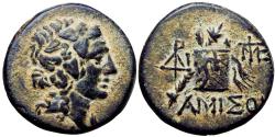 Ancient Coins - Amisus, Mithradates as Dionysos, AE 21 AE 21, Pontus, Amisus, c. 85-65 BC,