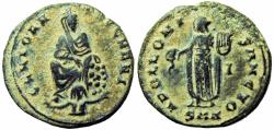 Ancient Coins - Maximinus II. AD 310-313. Æ (1.44 g, 5h).