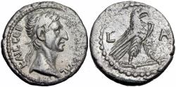 Ancient Coins - EGYPT, Alexandria. Nerva. AD 96-98. BI Tetradrachm.