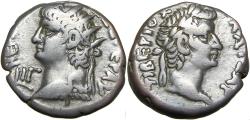 Ancient Coins - EGYPT, Alexandria.Nero, with Tiberius. 54-68 AD.