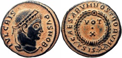 Ancient Coins - CRISPUS, Caesar. 317-326 AD. 