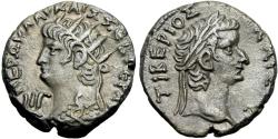 Ancient Coins - EGYPT, Alexandria.Nero, with Tiberius. 54-68 AD.