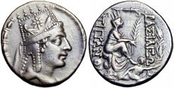 Ancient Coins - Kings of Armenia, Tigranes II 'the Great' AR Tetradrachm. Tigranokerta, circa 80-68 BC.