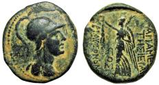 Ancient Coins - Apameia, Syria, AE 21mm. Seleucid Year 276 = 39-38 BC.