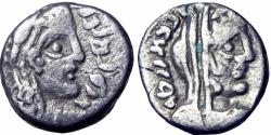 Ancient Coins - NABATAEA. Rabbell II, with Gamilat. AD 70-106.