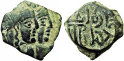 Ancient Coins - NABATAEA. Rabbell II, with Gamilat. AD 70-106. Æ
