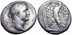 Ancient Coins - Vespasian. Dated 'New Holy Year' 1 = AD 69.struck to finance the Roman war againest Judaea.