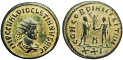Ancient Coins - Diocletian AD 284-305.