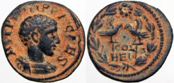 Ancient Coins - SYRIA, Coele-Syria. Heliopolis. Philip II. As Caesar, AD 244-247.
