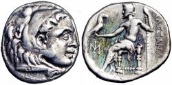 Ancient Coins - IONIA, Miletos. Circa 290-250 BC. Alexander III of Macedon.
