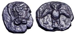Ancient Coins - Athenian Decadrachm  Imitations from Samaria,  Circa 375-333 BC.