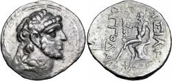 Ancient Coins - KINGS of CHARACENE. Apodakos. Circa 110/09-104/03 BC.