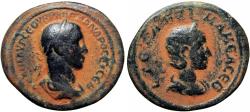 Ancient Coins - EGYPT, Alexandria. Severus Alexander, with Julia Mamaea. AD 222-235.